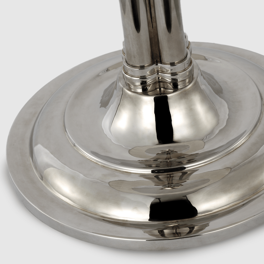 Downing Table Lamp in Silver - Ralph Lauren - Gaudion Furniture