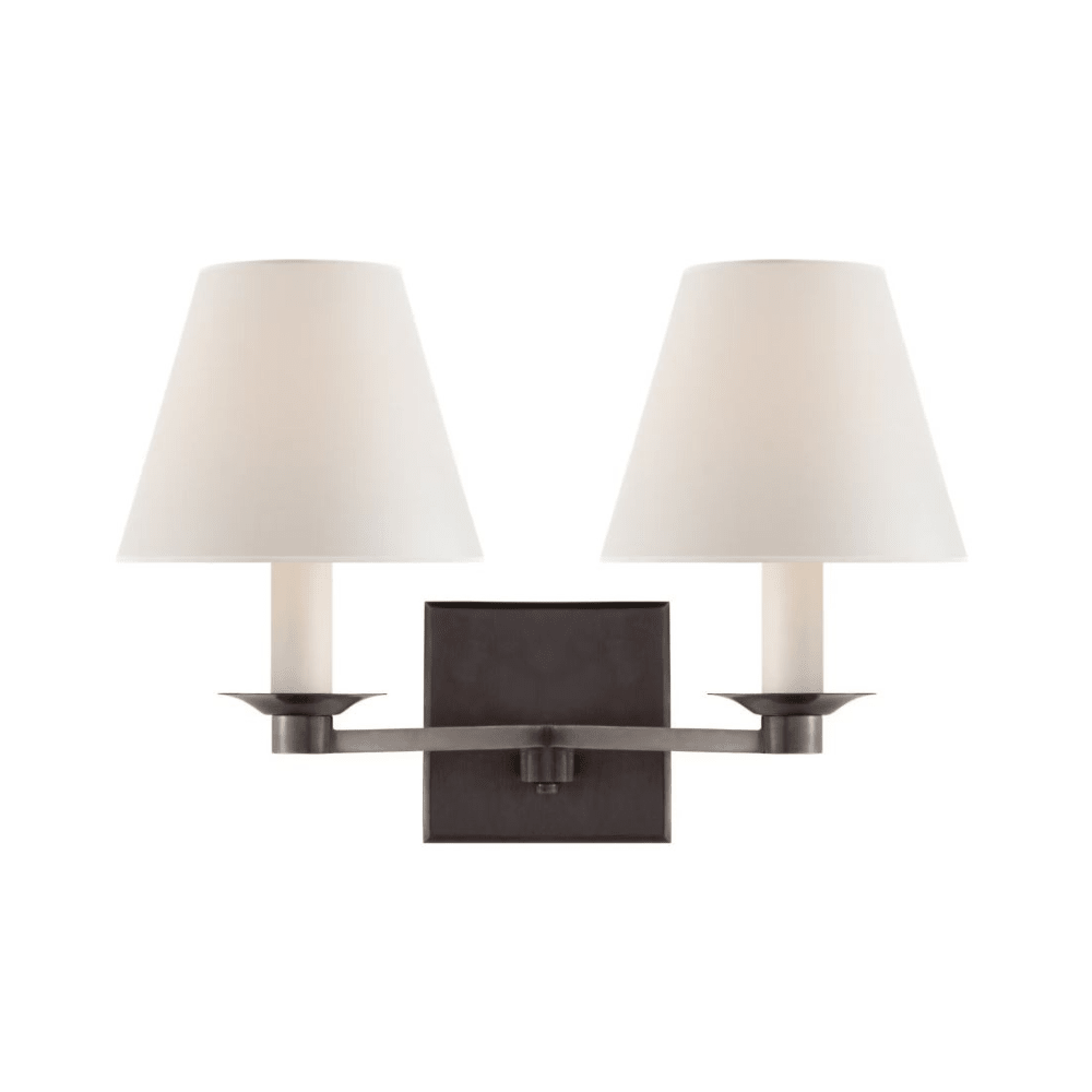 Evans Double Arm Sconce Ralph Lauren - Gaudion Furniture