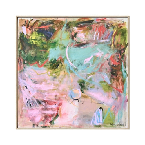 Where our Paths Meet Print abstract art on canvas