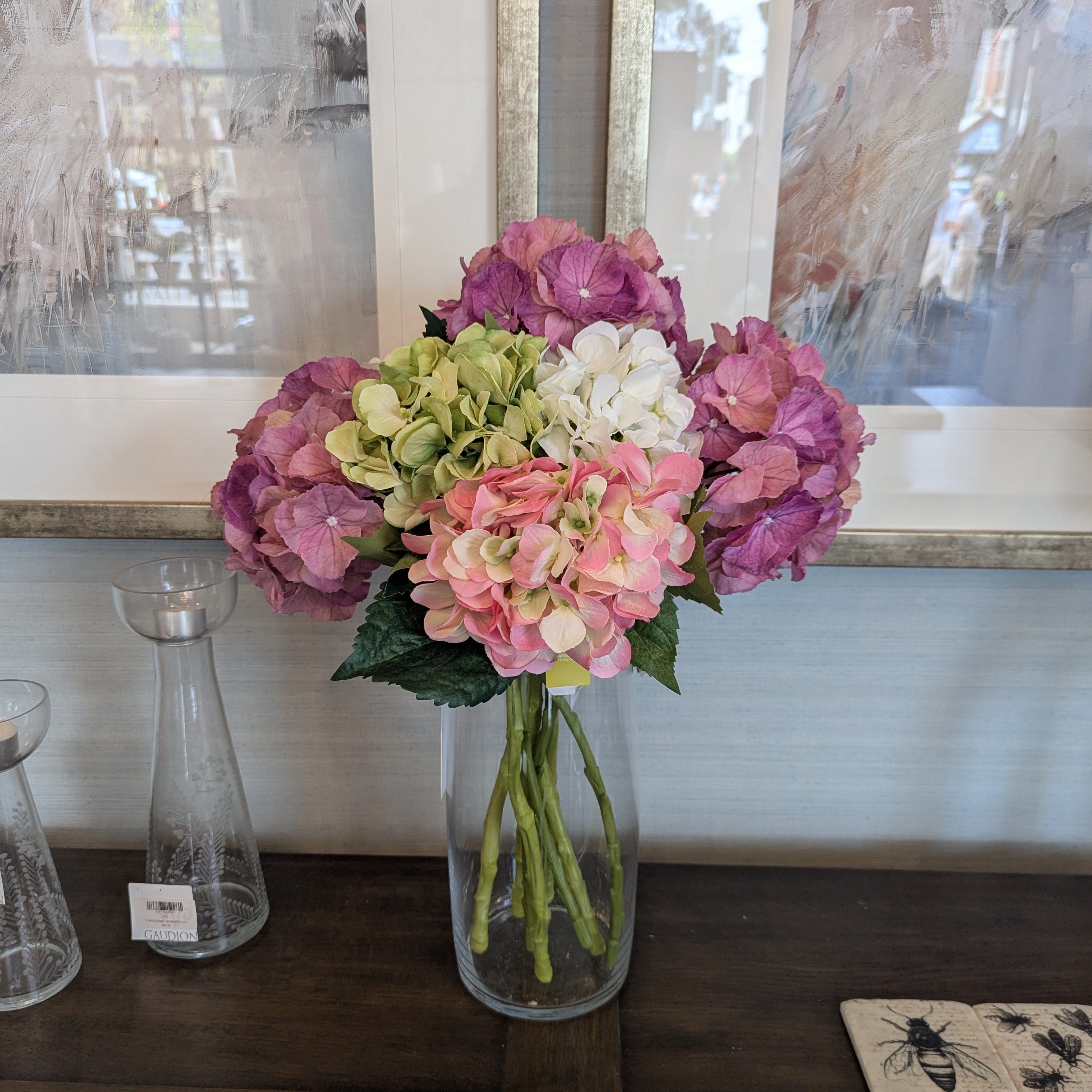 Gaudion Furniture 124 Artificial Flora Hydrangea Soft Touch