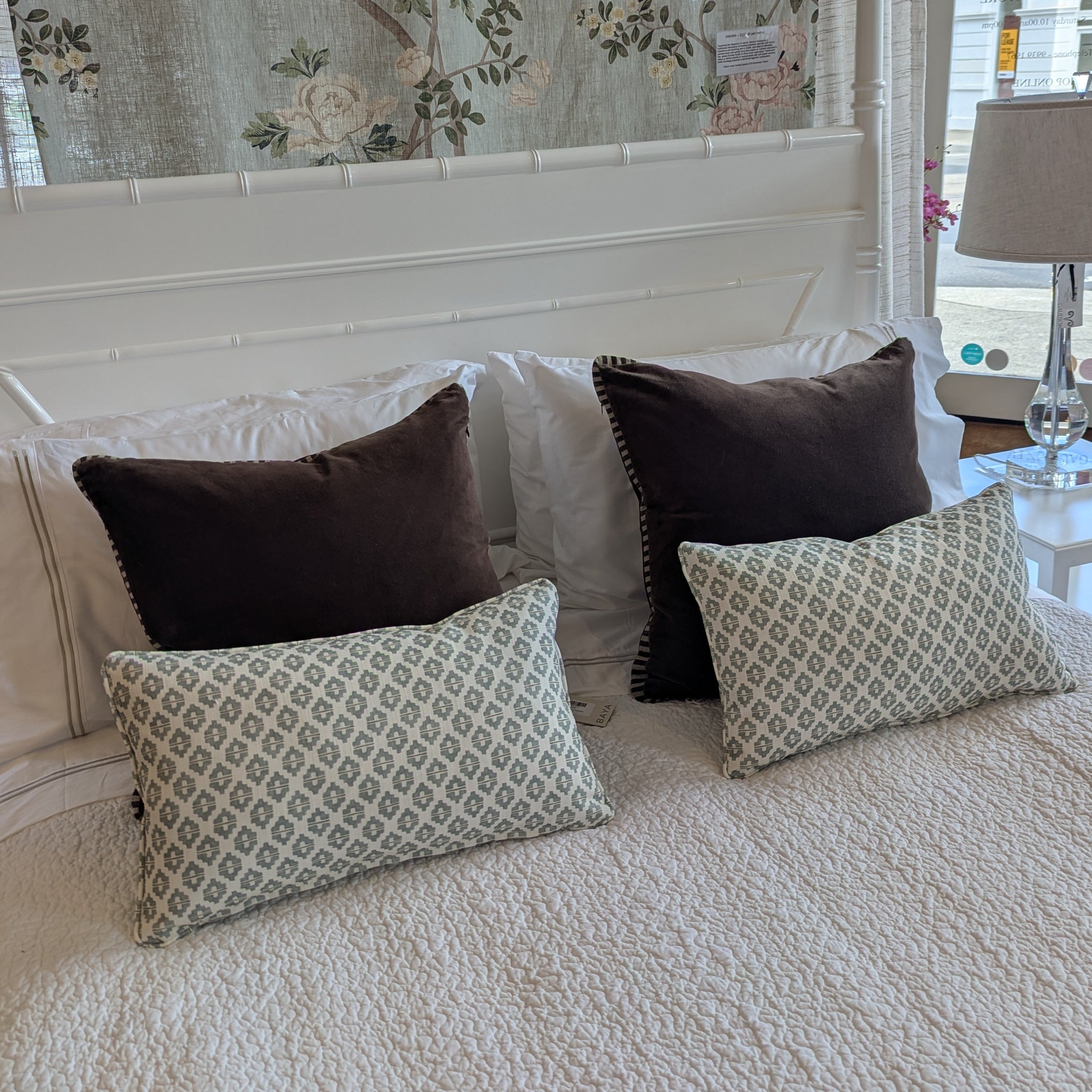 Gaudion Furniture 53 CUSHION Romo Elska Mineral Lumbar Cushion