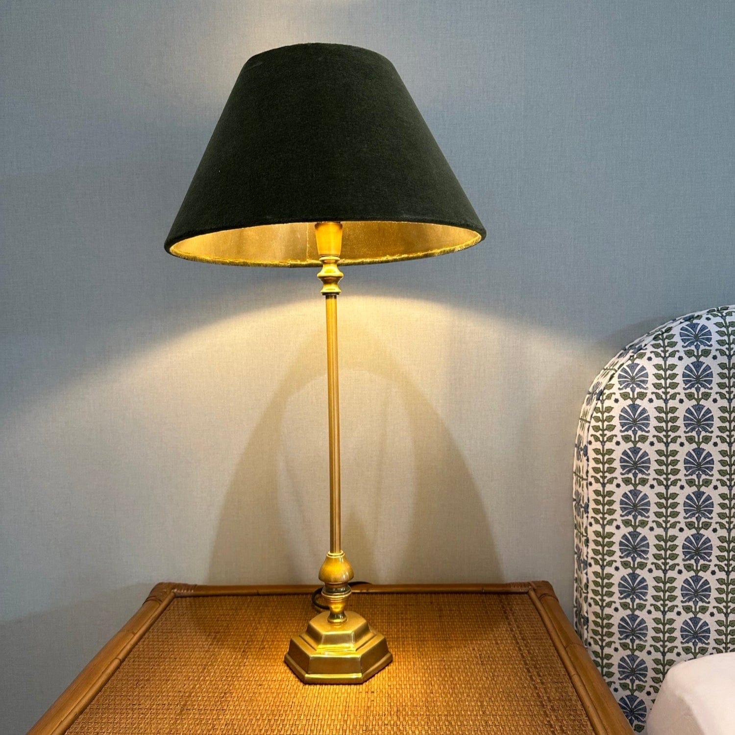 Gaudion Furniture 9 Lamp Base Lamp Base Antique Hexagon