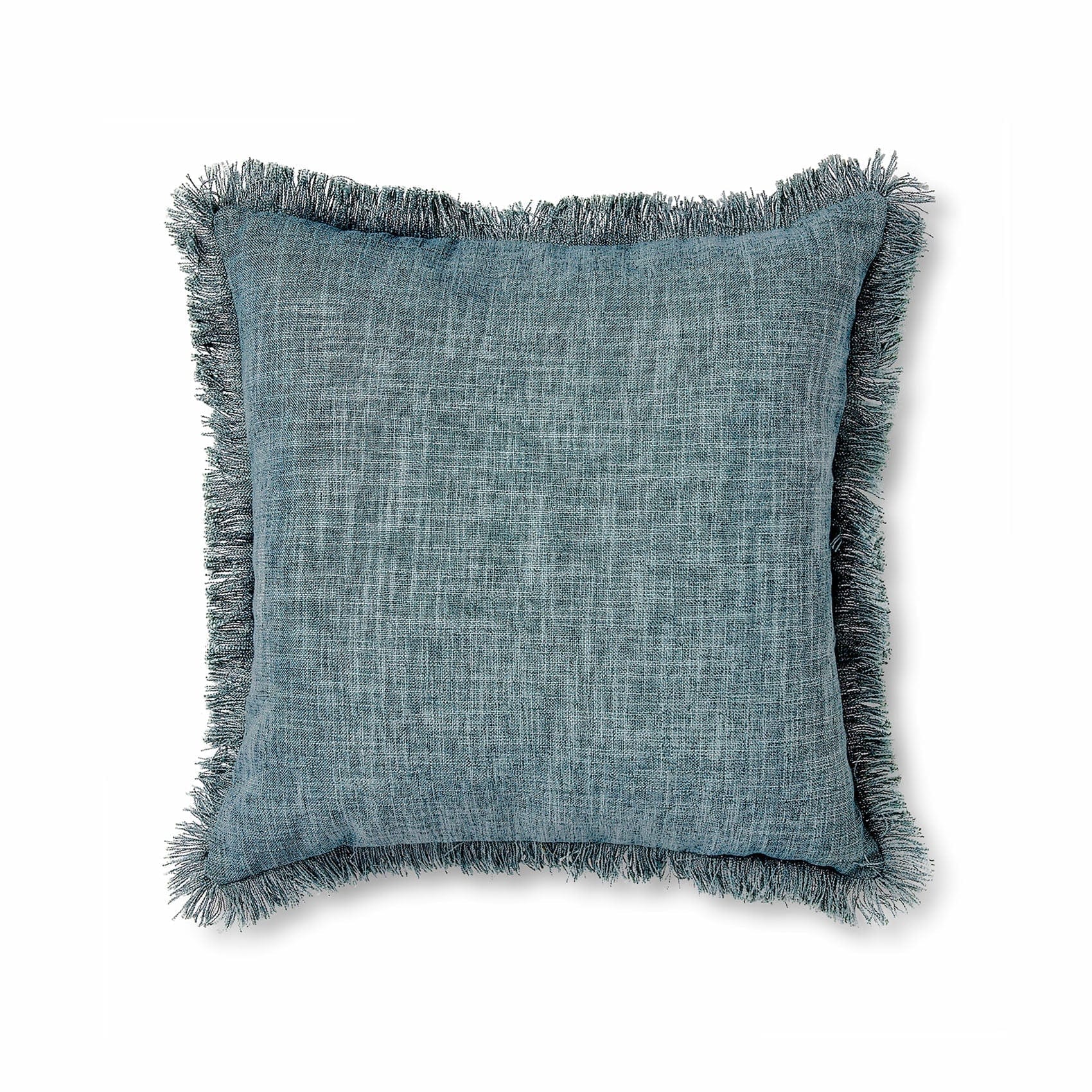 Gaudion Furniture CUSHION Elliot Fringe Cushion Blue