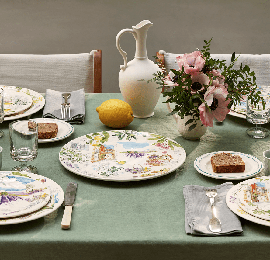 Gien Cake Platter Gien Provence Cake Platter