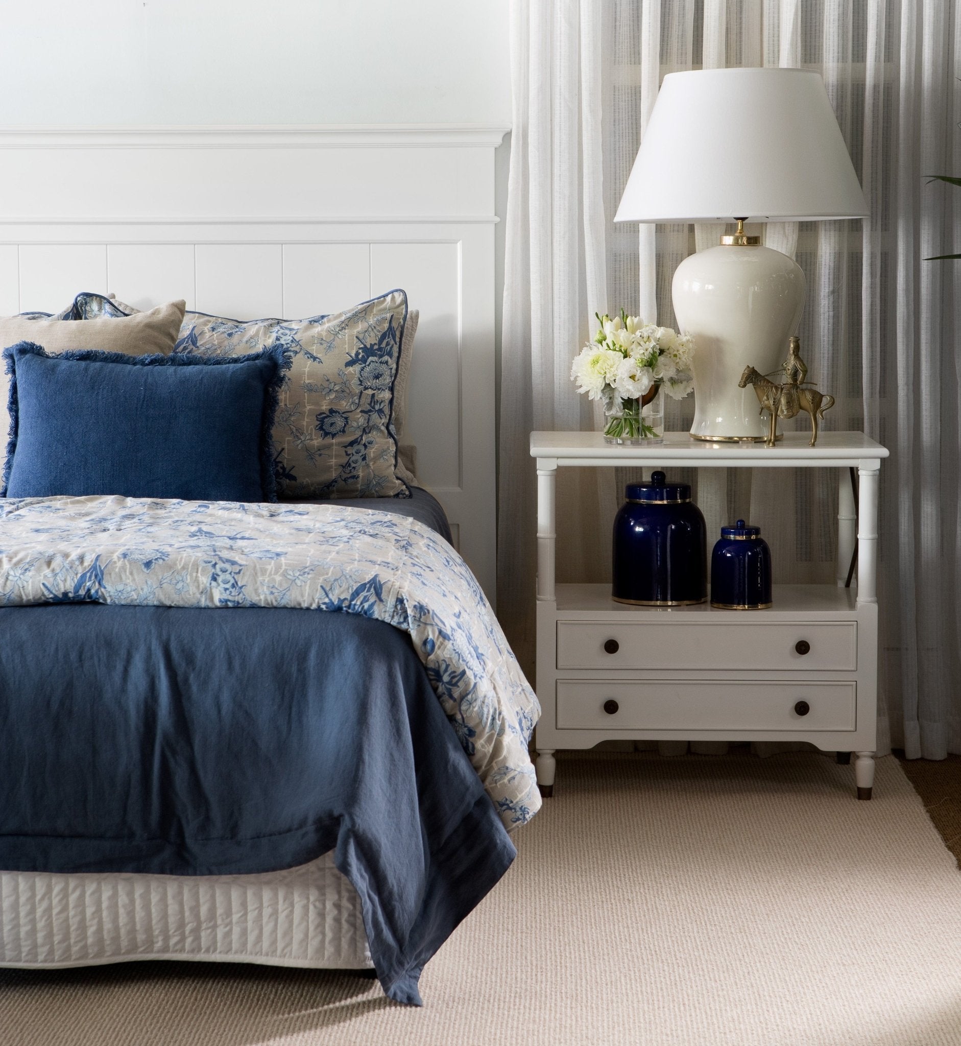 Grand Bahama Bedside 3 Colours - Gaudion Furniture