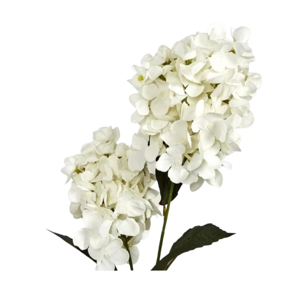 Hydrangea Cone White 93 cm - Gaudion Furniture