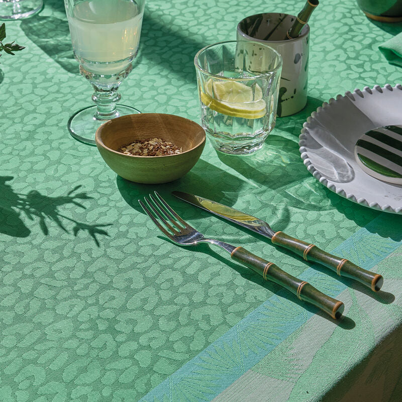Jacquard Francais Tablecloth Tablecloth Jaquard Francais Sinharaja Jungle