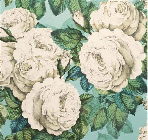 John Derian The Rose Wallpaper 6 Colours - Gaudion Furniture