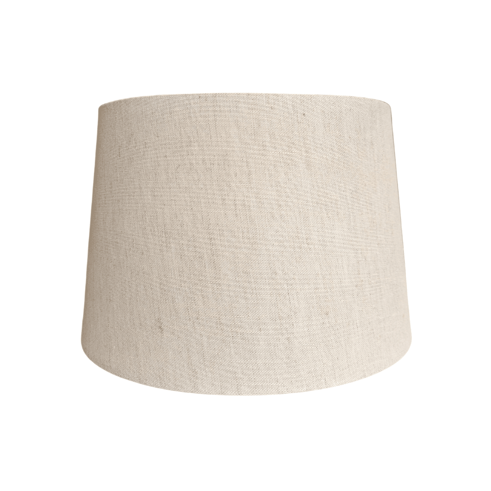 Lamp Shade 14" Light Nat Linen - Gaudion Furniture