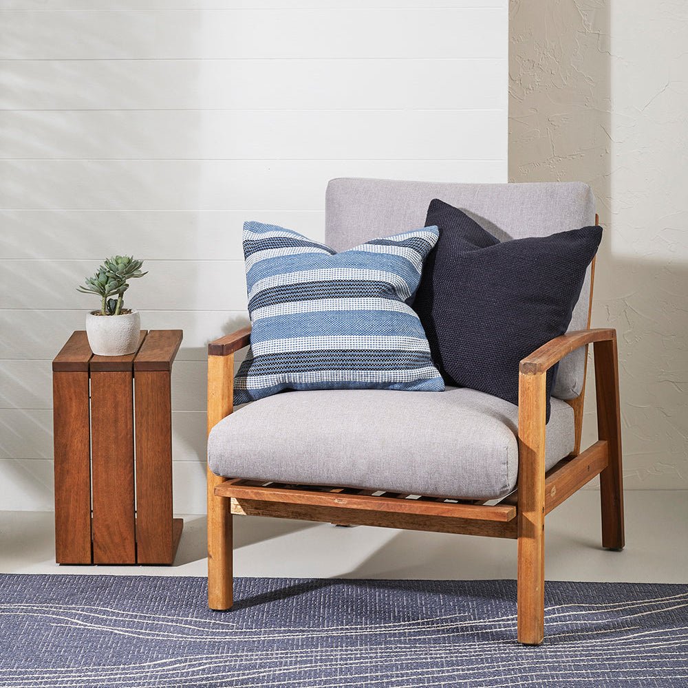 Lansdowne Cushion Outdoor Navy - Gaudion Furniture