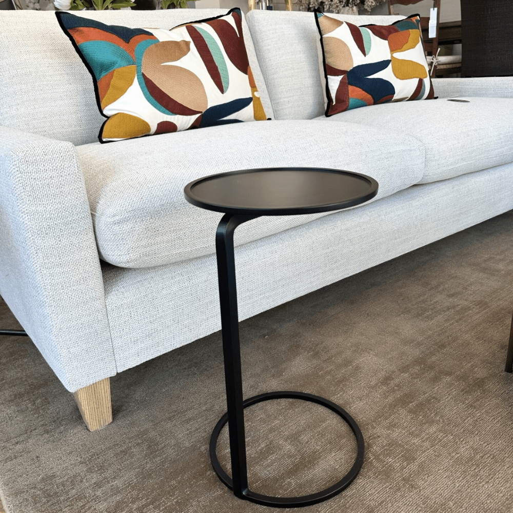 Leonard Side Table Black - Gaudion Furniture