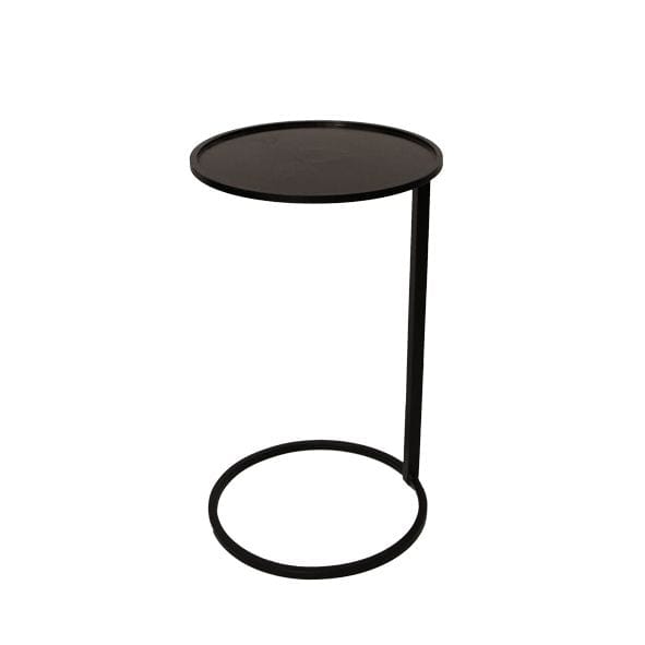 Leonard Side Table Black - Gaudion Furniture