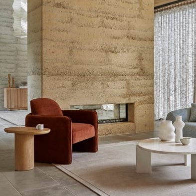 Leora Occasional Chair Greige - Gaudion Furniture