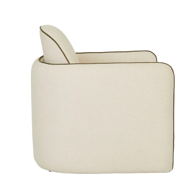 Leora Occasional Chair Greige - Gaudion Furniture