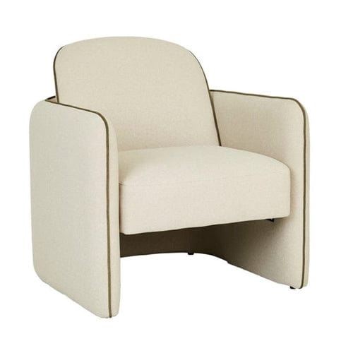 Leora Occasional Chair Greige - Gaudion Furniture
