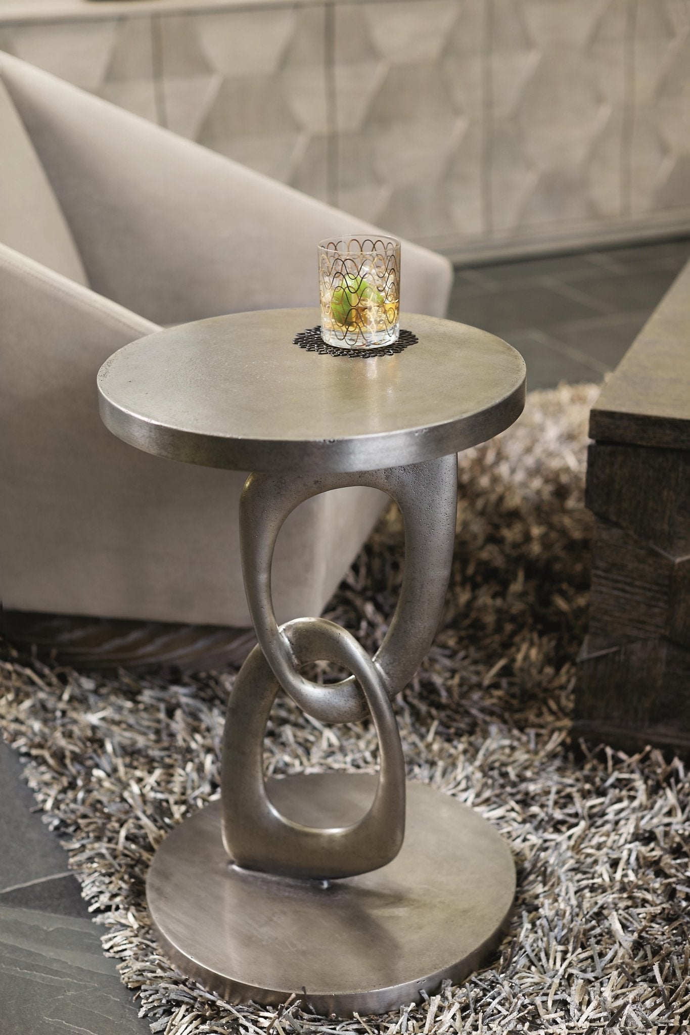 Linea Side Table Bernhardt x Gaudions - Gaudion Furniture