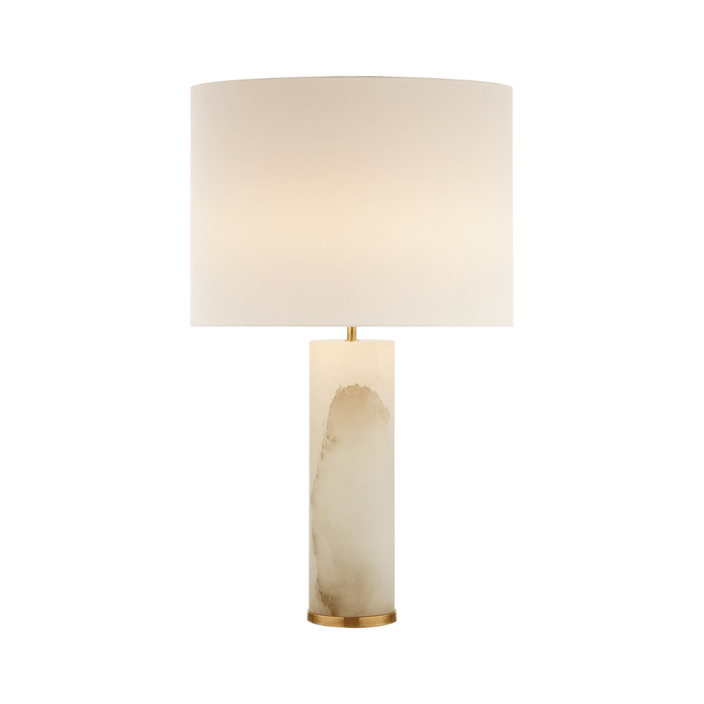 Lineham Table Lamp In Alabaster - Gaudion Furniture
