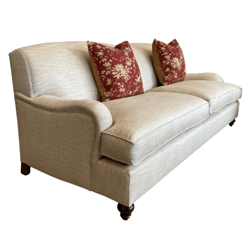 Magnolia Sofa in Ralph Lauren Millard Herringbone fabric - Gaudion Furniture