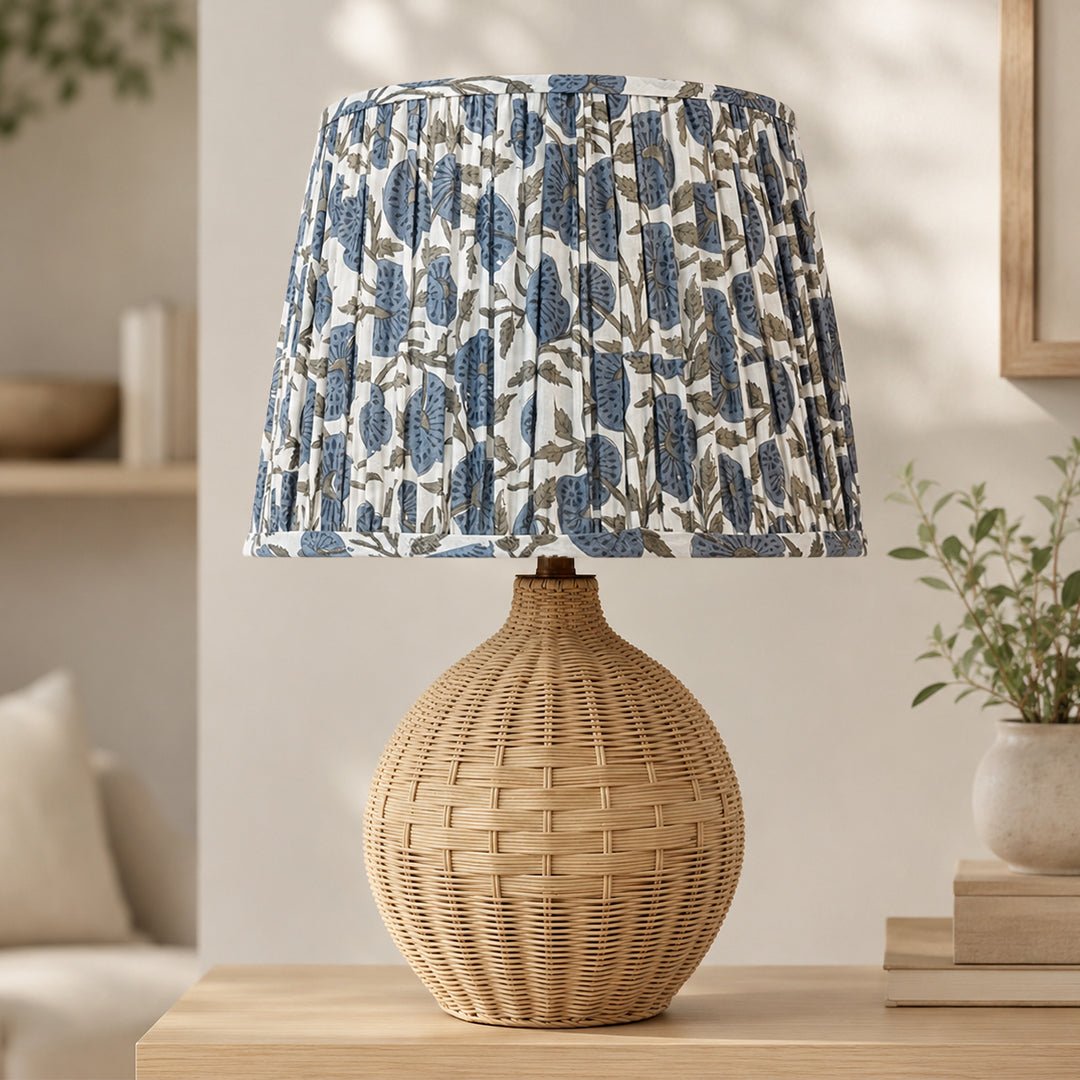 Maple Pleated Lamp Shade - Gaudion Furniture