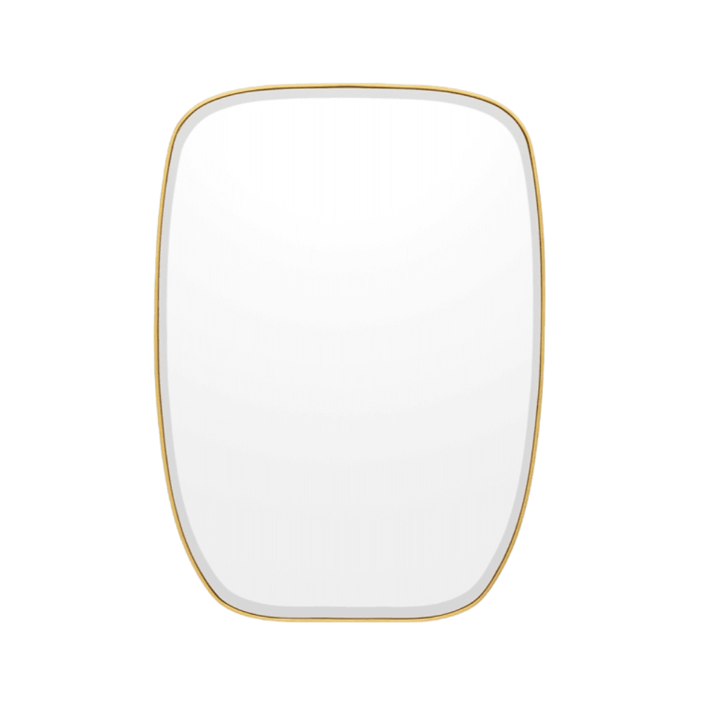 Martha Brass Mirror Small - Gaudion Furniture