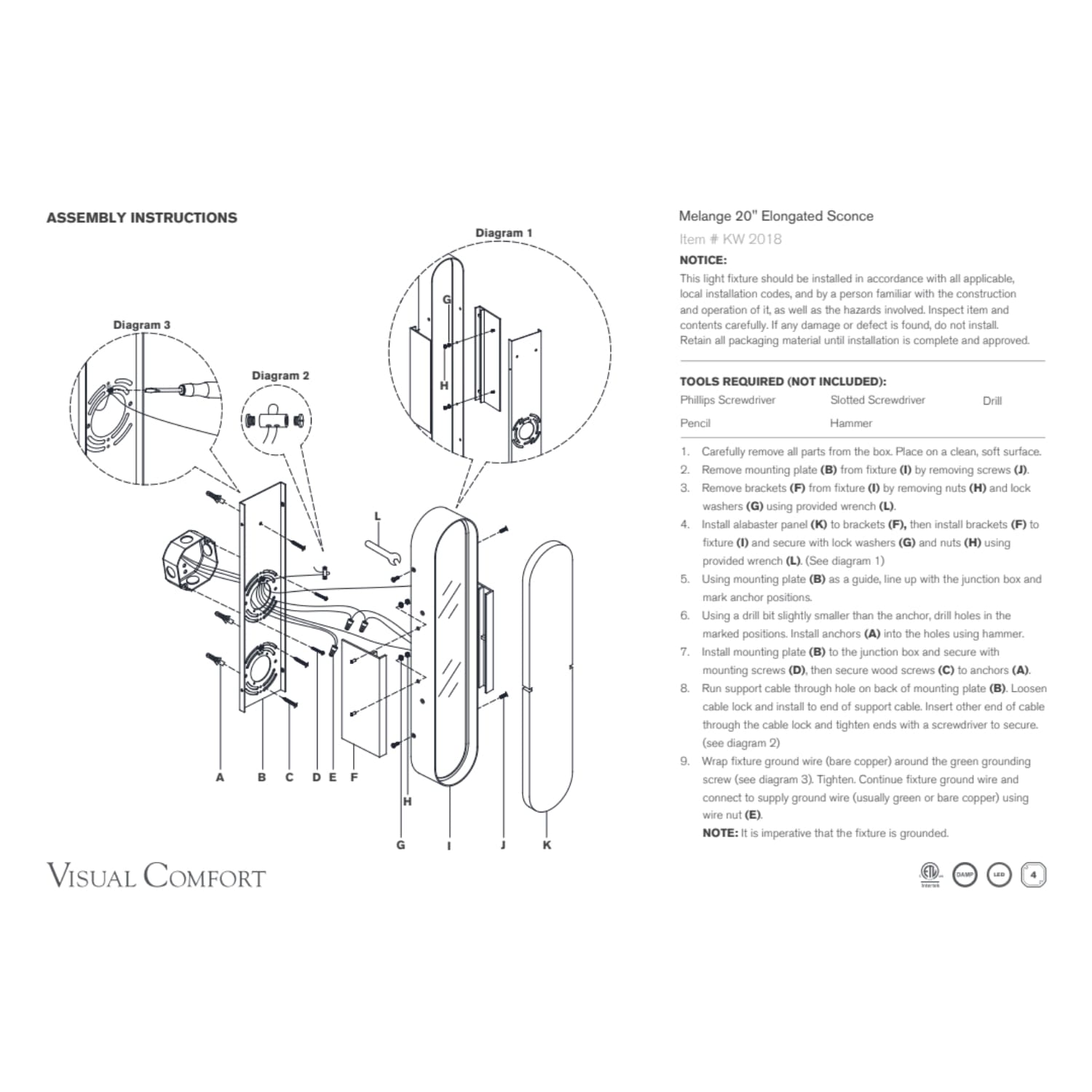 Melange Elongated Sconce - Gaudion Furniture