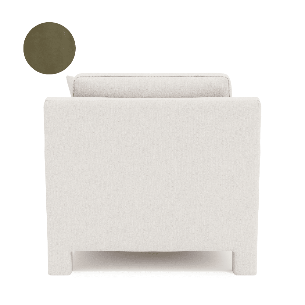 Mily Armchair Green Velvet - Gaudion Furniture