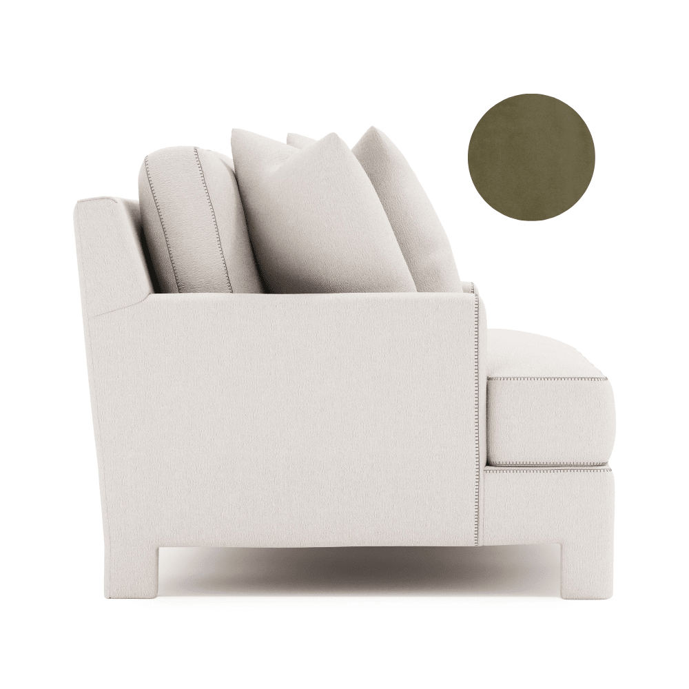 Mily Sofa - Green Velvet - Bernhardt x Gaudions