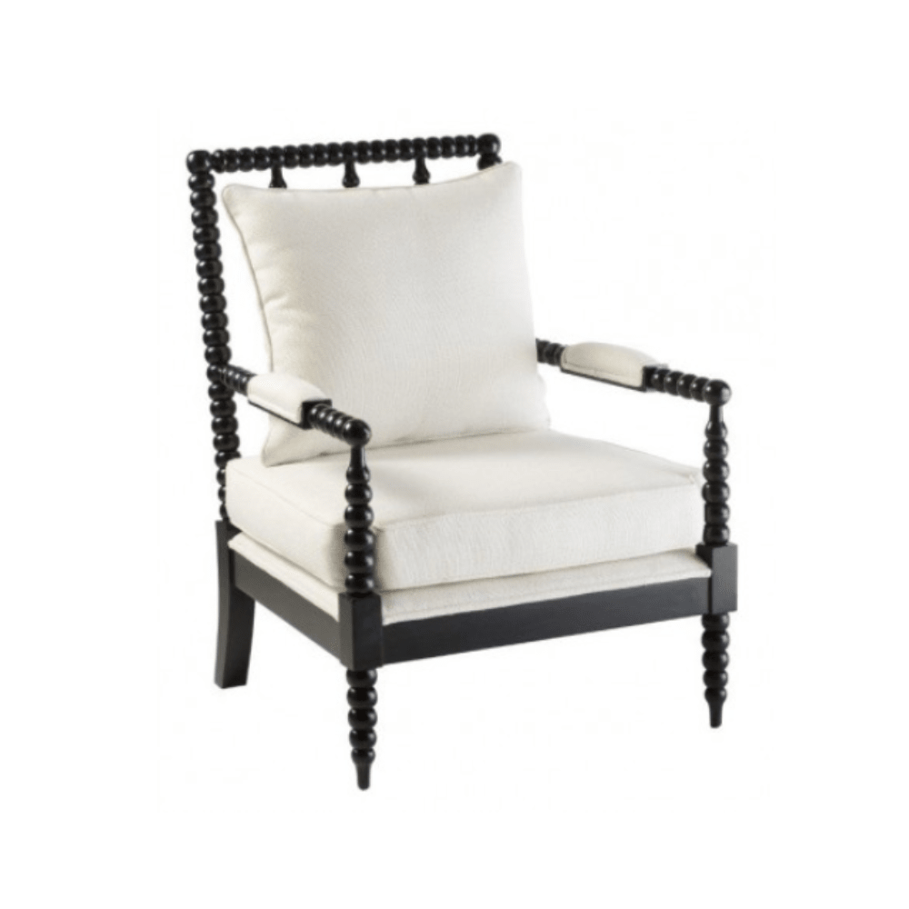 Nantucket Chair Black Medina SALE - Gaudion Furniture