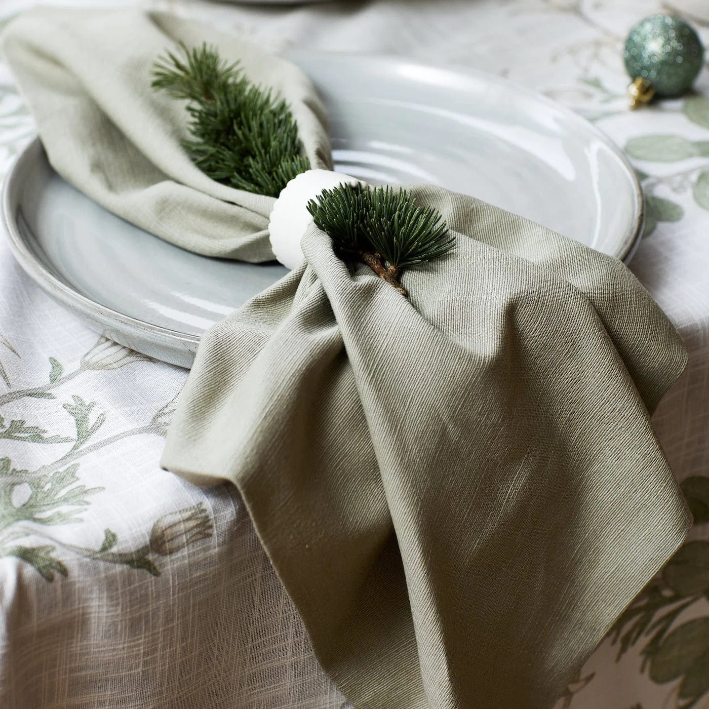 Napkins Cloth Set of 4 Mineral Green - Gaudion Furniture