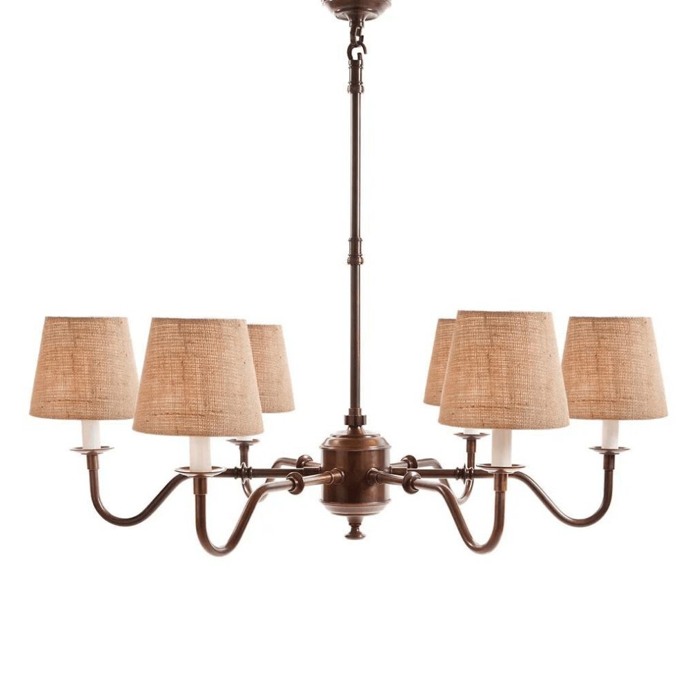 Orsay Chandelier in Bronze Sale - Gaudion Furniture