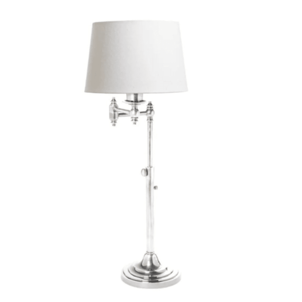 Orsay Table Lamp Antique Silver - Gaudion Furniture