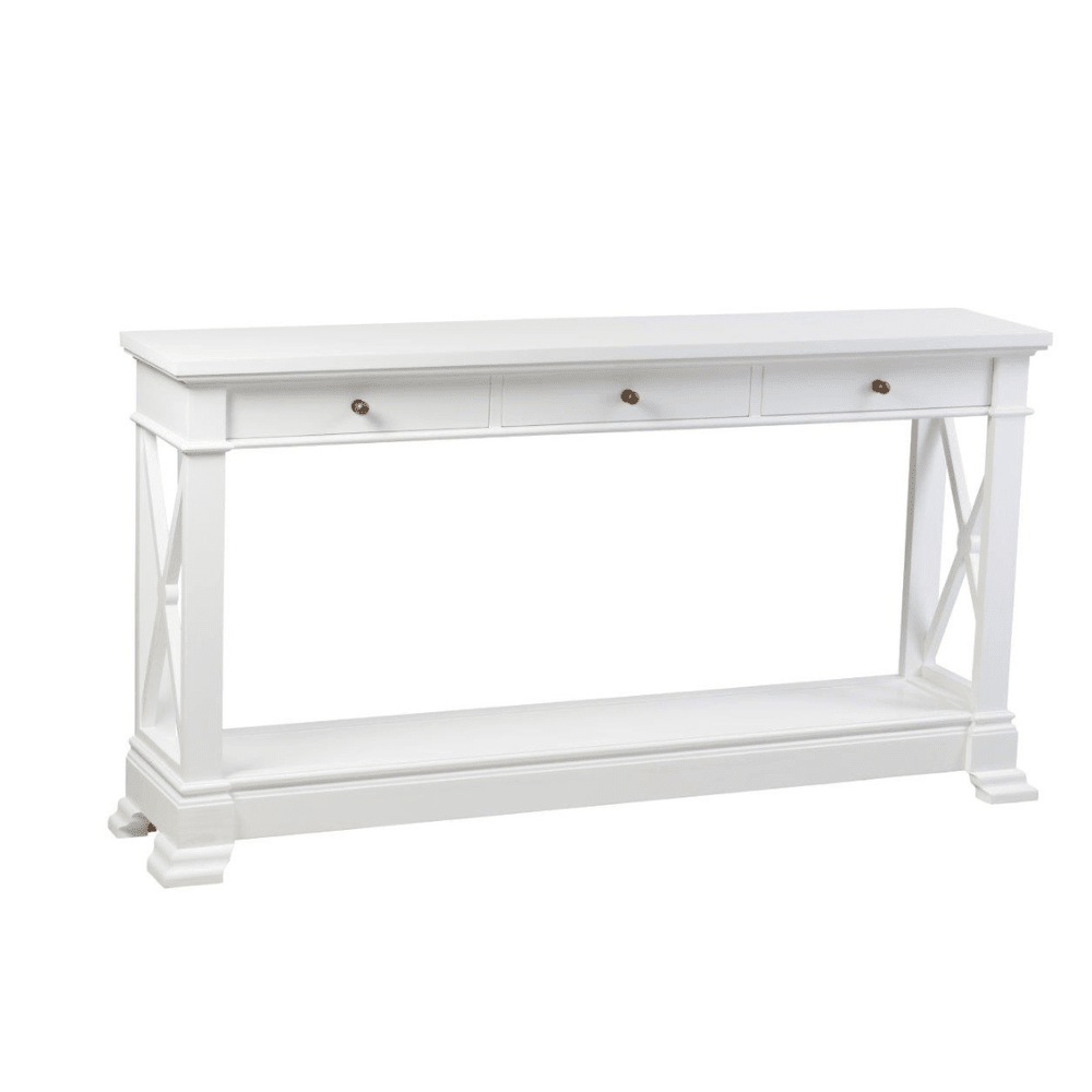 Oslo 3 Drawer Hall Table 3 Colours - Gaudion Furniture