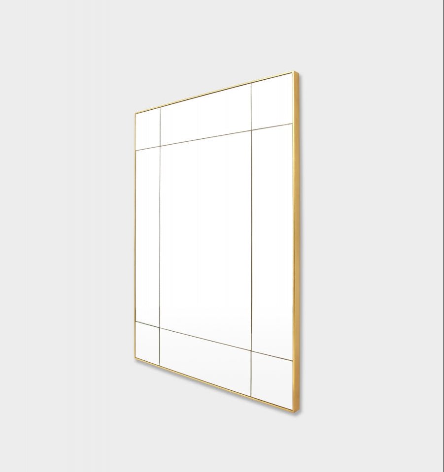 Paris Mirror with Gold Leaf Frame - Gaudion Furniture