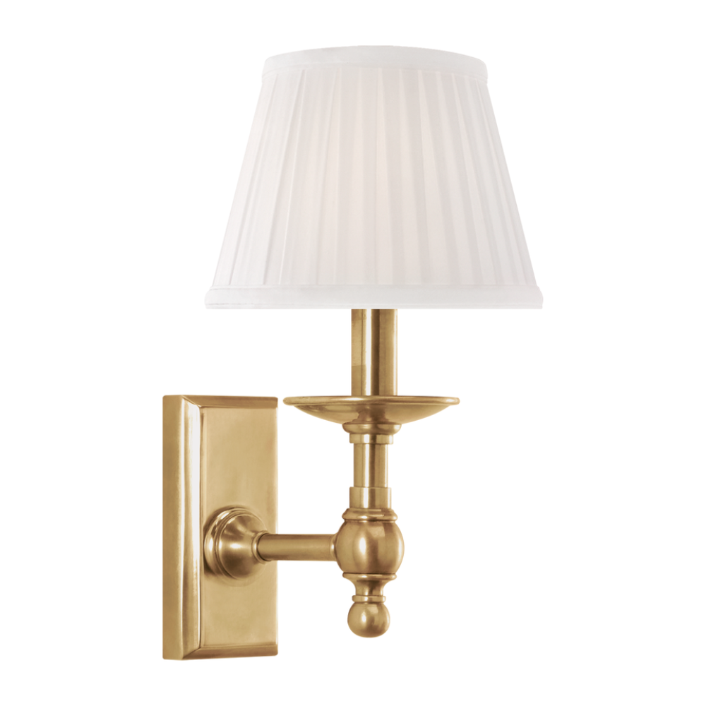 Ralph Lauren Payson Sconce in natural brass. gaudion furniture