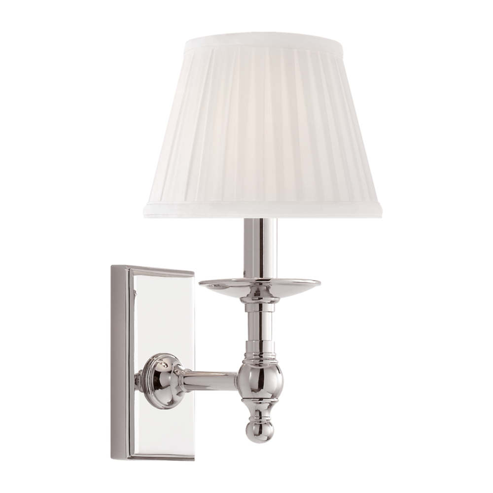 Ralph Lauren Payson Sconce in polished nickel. gaudion furniture