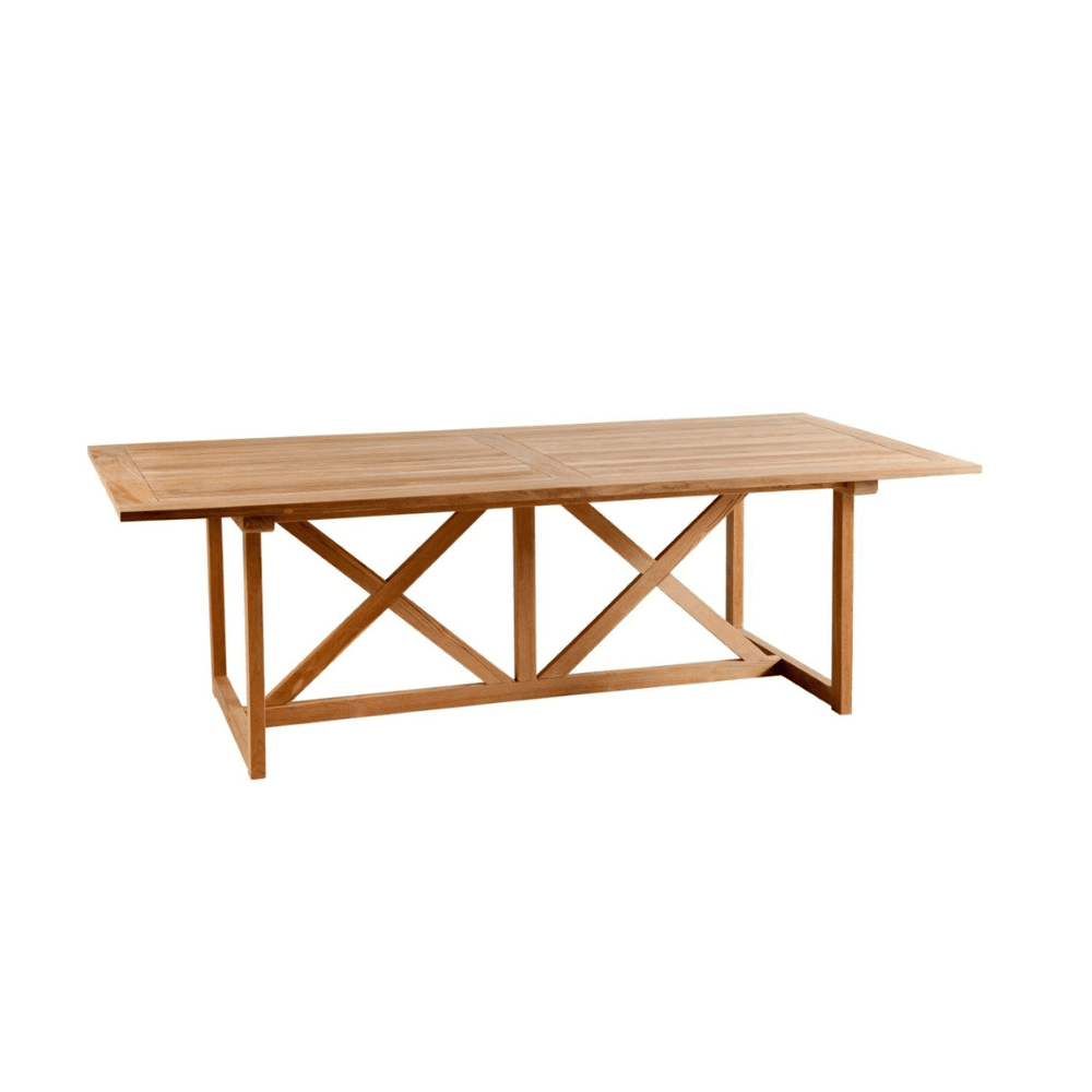 Portofino Outdoor Teak Dining Table 2 Sizes - Gaudion Furniture