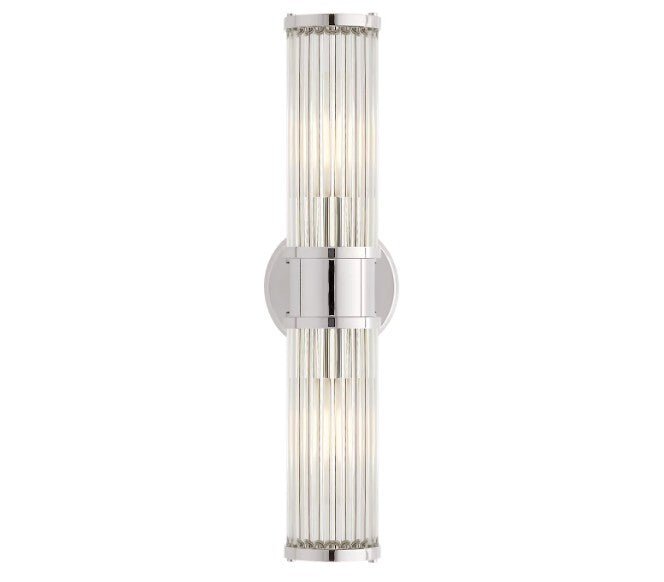 Ralph Lauren Allen Double Light Sconce 2 Finishes - Gaudion Furniture