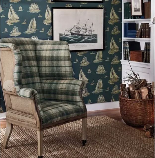 Ralph Lauren Down Easter Wallpaper 3 Colours - Gaudion Furniture