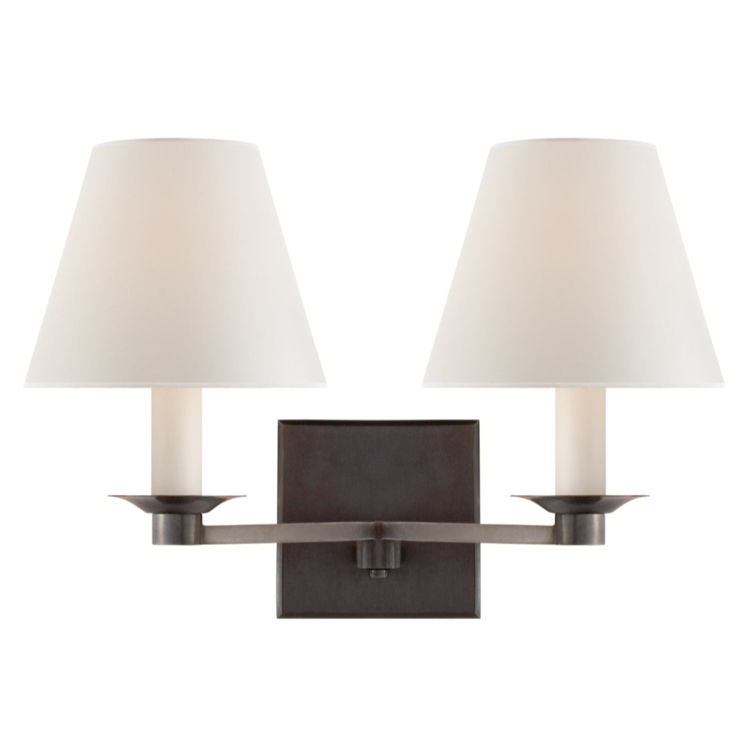 Ralph Lauren Evans Double Arm Sconce - Gaudion Furniture