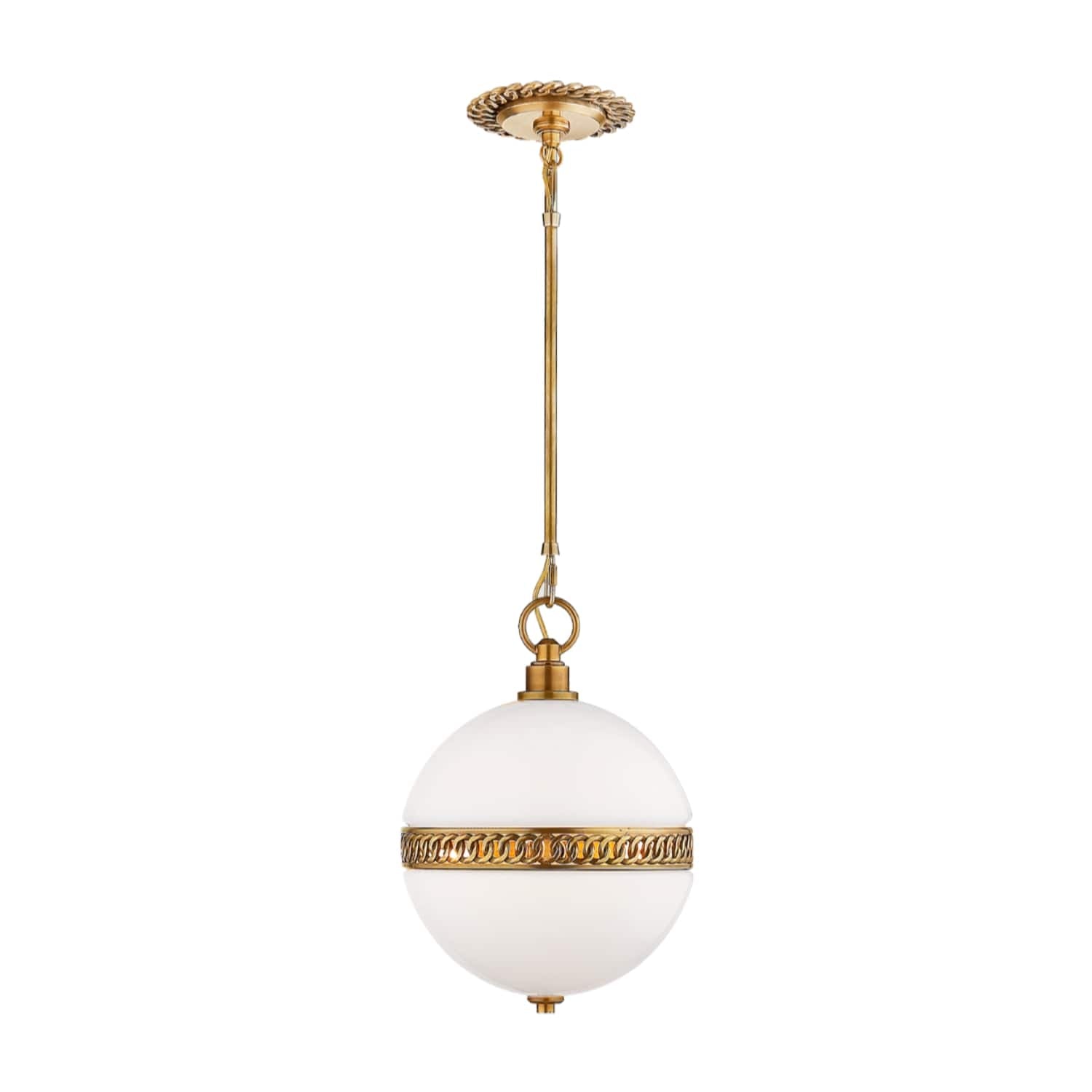 Ralph Lauren Hendricks Small Globe Pendant 2 Finishes - Gaudion Furniture