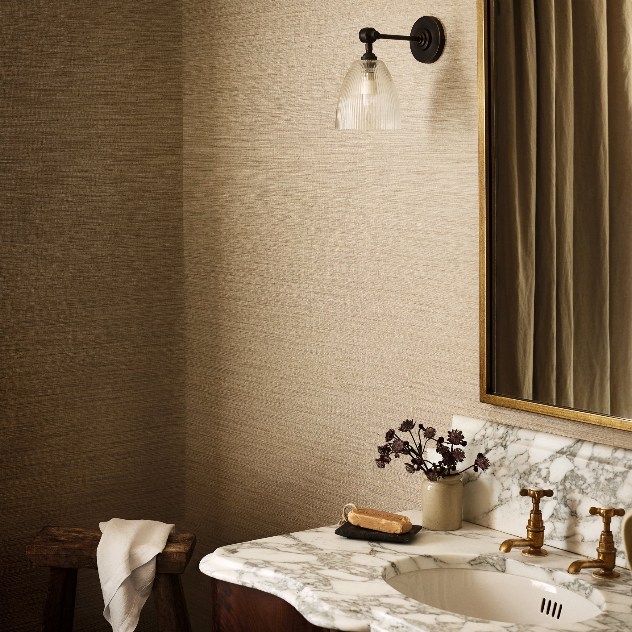 Romo Ciro Abaca Embossed Wallpaper - Gaudion Furniture