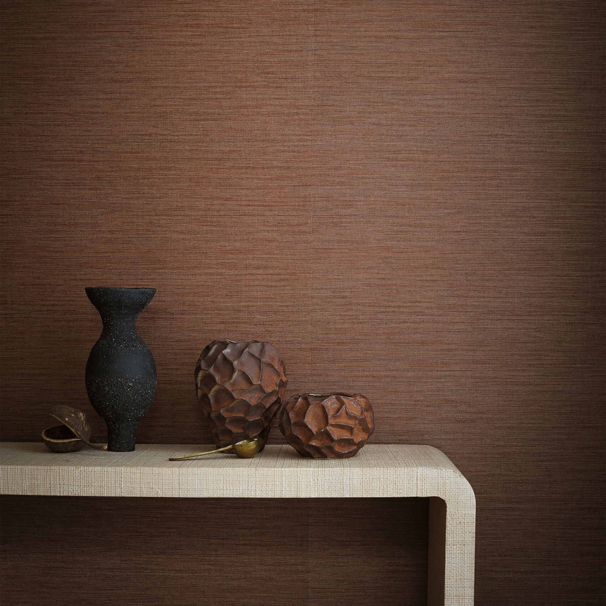 Romo Ciro Abaca Embossed Wallpaper - Gaudion Furniture