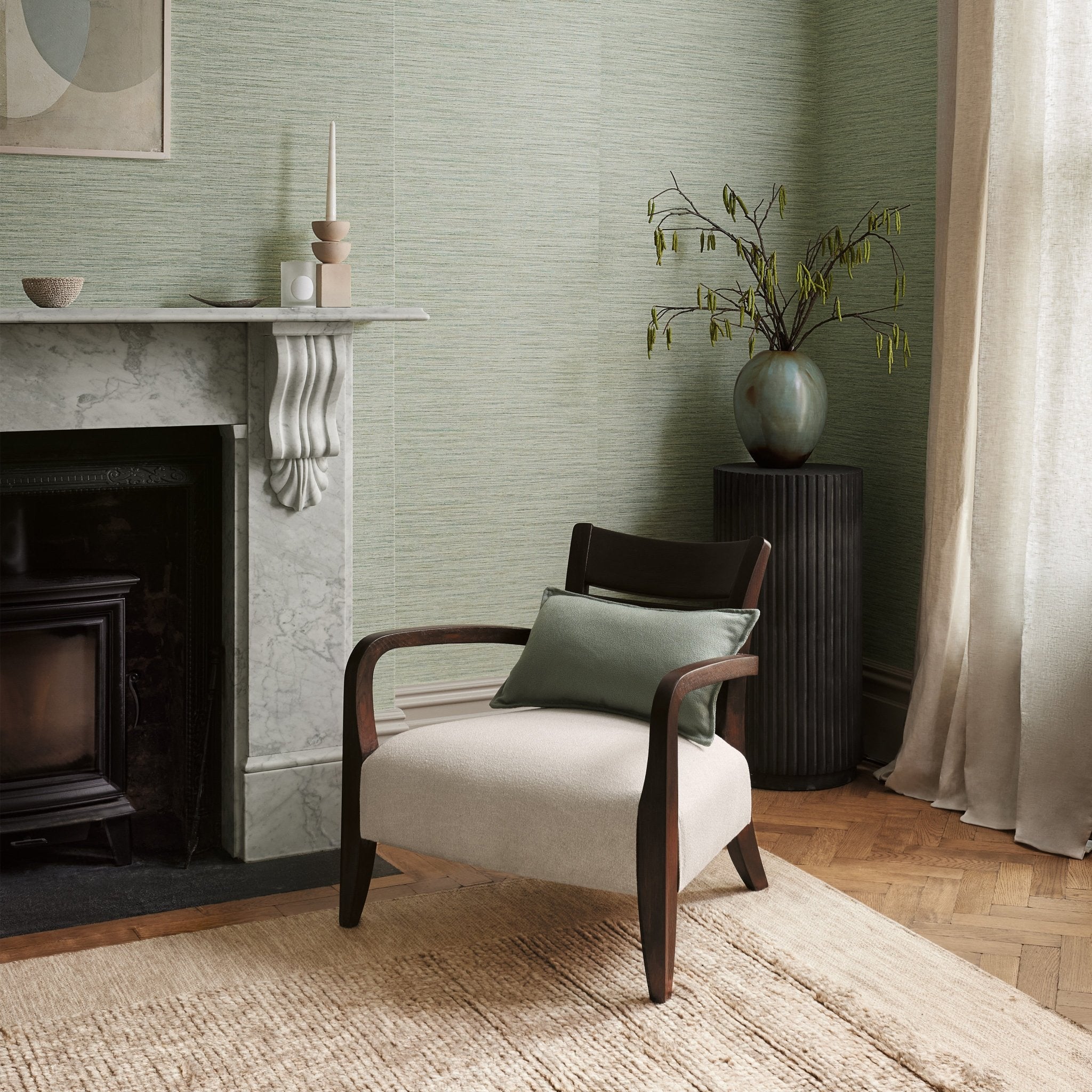 Romo Esai Embossed Wallpaper - Gaudion Furniture