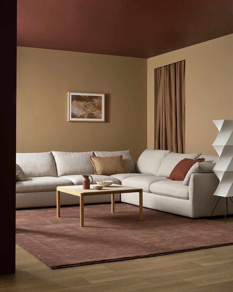 Sandringham Rug Oxblood - Gaudion Furniture