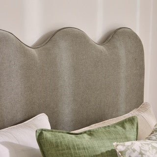 St Tropez Bedhead Sage Queen - Gaudion Furniture