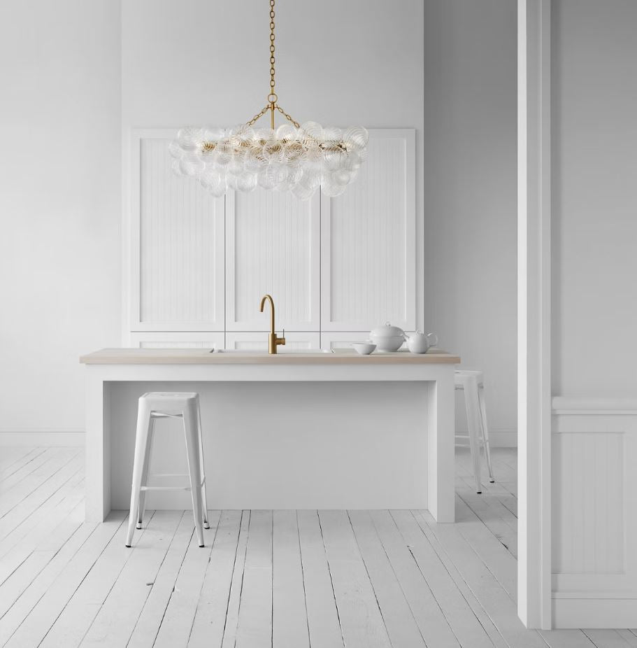 Talia medium linear chandelier Visual Comfort