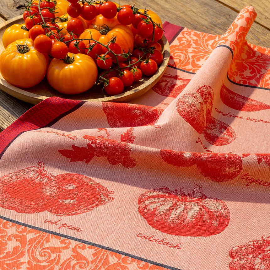 Tea Towel Tomatoe Le Jacquard Francais