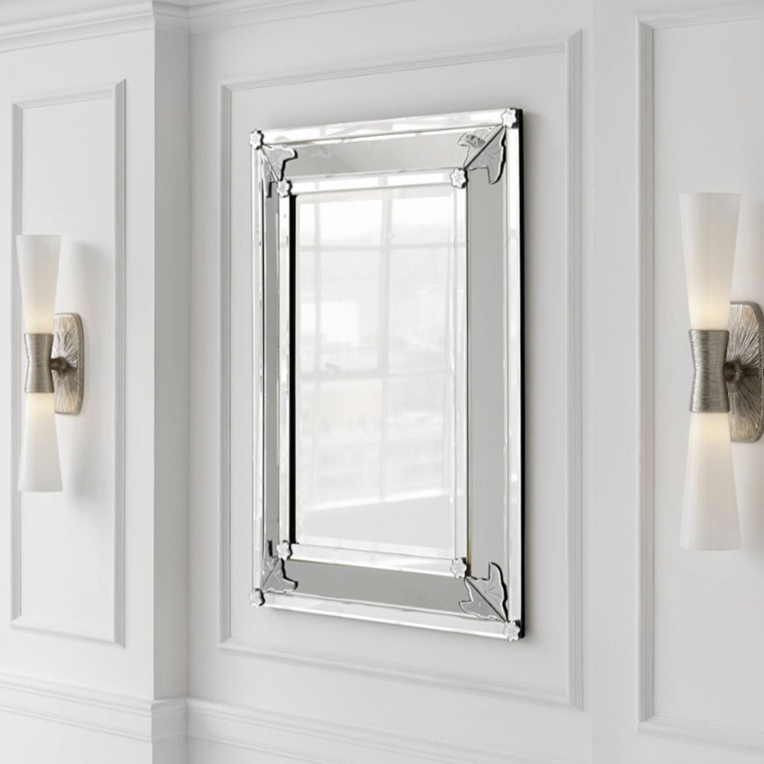 Utopia Large Double Bath Sconce - Gaudion Furniture