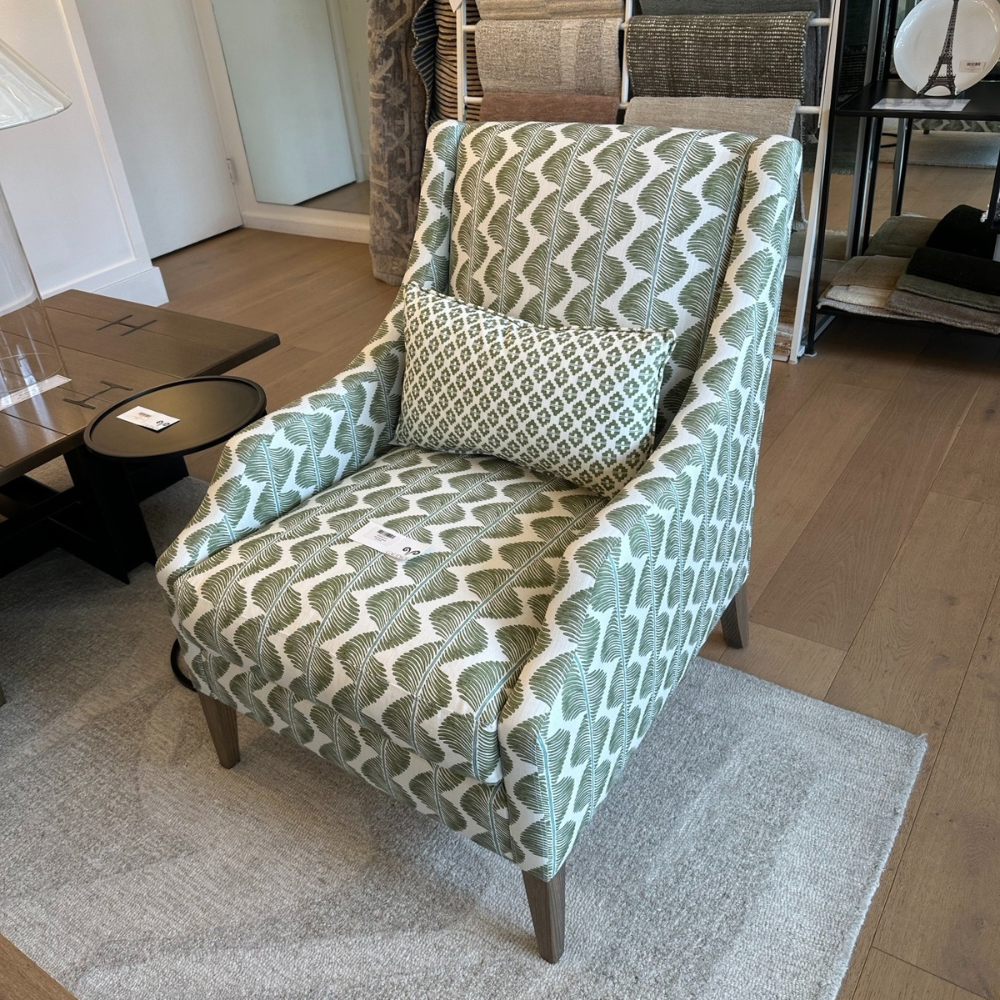 Julien Armchair in Aubin fabric by ROMO Gaudion Furniture