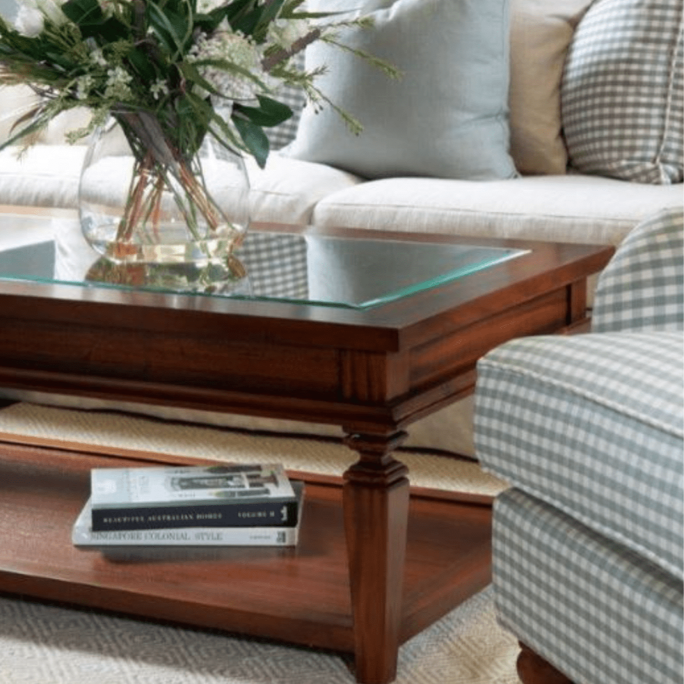 Xavier Furniture Coffee Table & Side Tables Hampton Rectangle Coffee Table 3 Colours